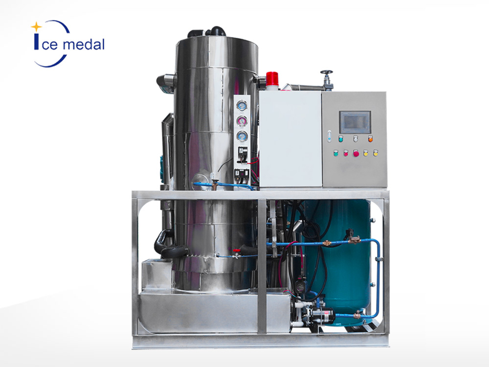 5噸管冰機 圓柱冰機 不銹鋼制冰設備